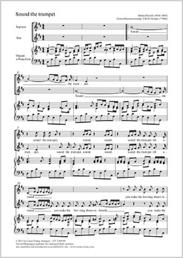 Sound the trumpet